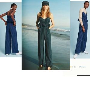 ETT TWA by Anthropologie | striped jumpsuit | XS